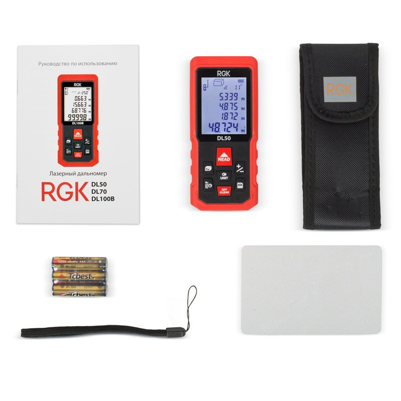 Лазерный дальномер RGK DL70
